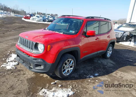 2015 Jeep Renegade Latitude z USA, uszkodzony, nr VIN ZACCJBBTXFPB37091